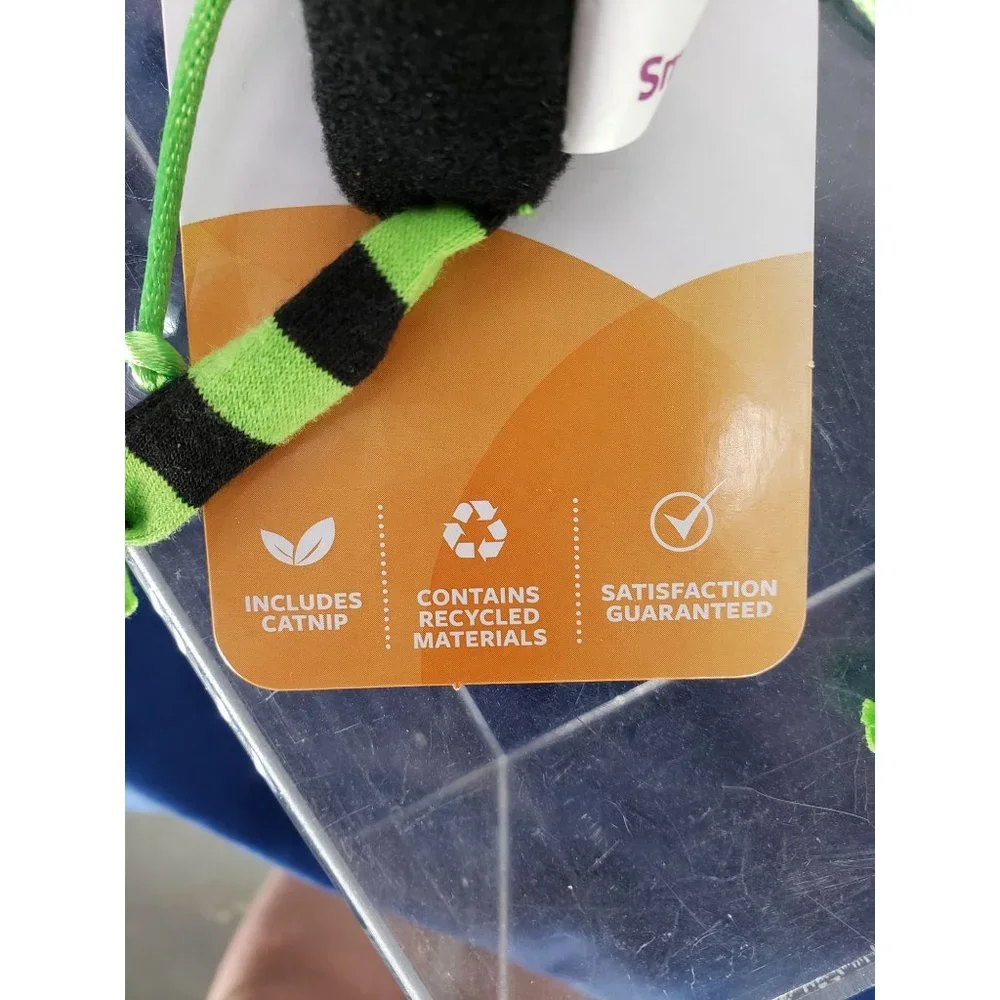 SmartyKat Bouncy Mouse Cat Toy Bungee Toy Frankenkitty Set‎ of 2
